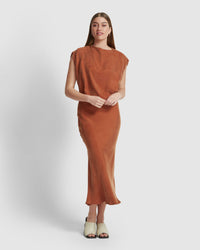 NOELLE GRECIAN TOP WOMENS TOPS