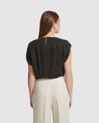 NOELLE GRECIAN TOP WOMENS TOPS