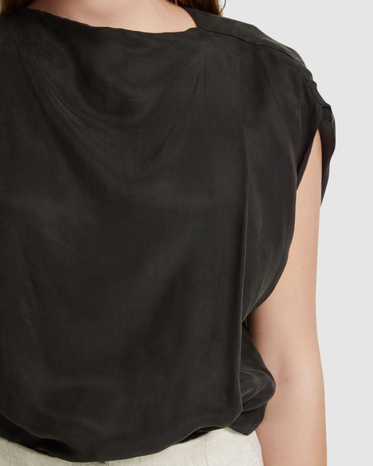 NOELLE GRECIAN TOP WOMENS TOPS