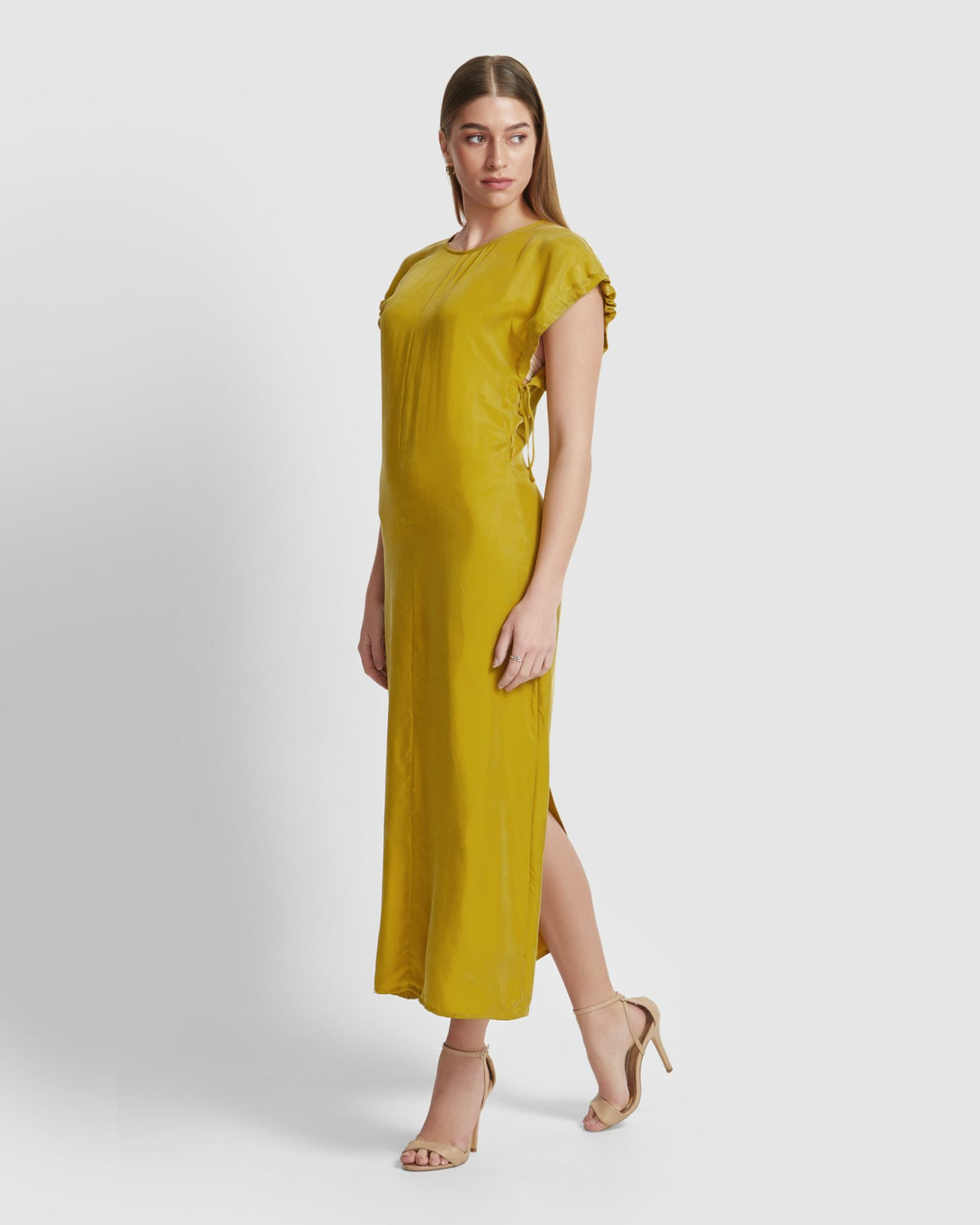 FLEUR FLUID DRESS WOMENS DRESSES