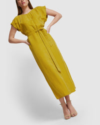 FLEUR FLUID DRESS WOMENS DRESSES