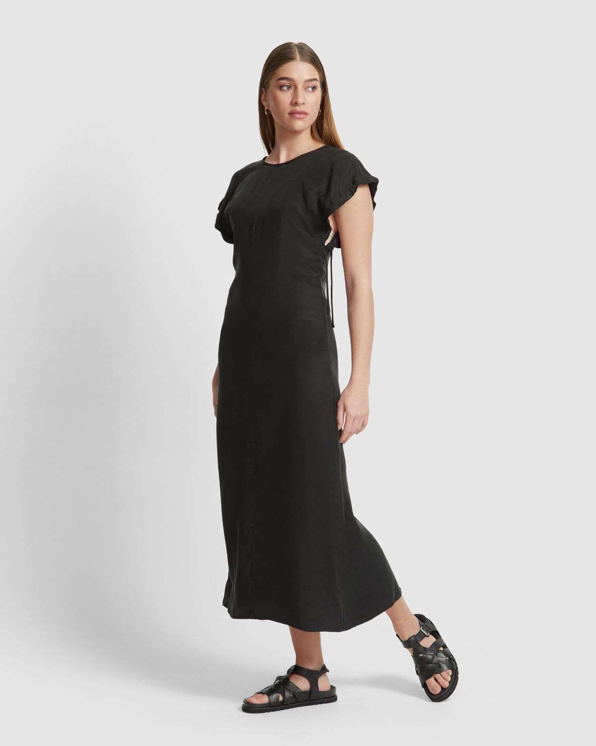 FLEUR FLUID DRESS WOMENS DRESSES