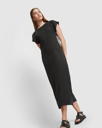 FLEUR FLUID DRESS WOMENS DRESSES