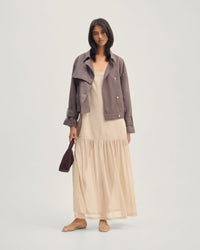 Kristel Linen And Mesh Dress WOMENS DRESSES