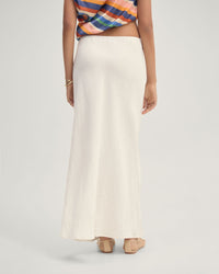Kacie Linen Bias Skirt WOMENS SKIRTS