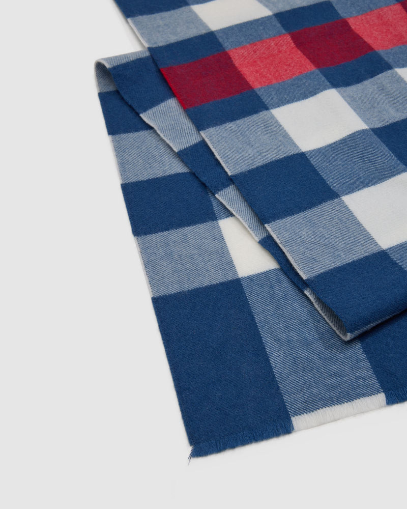 Grantham Check Scarf - Available ~ 1-2 weeks MENS ACCESSORIES