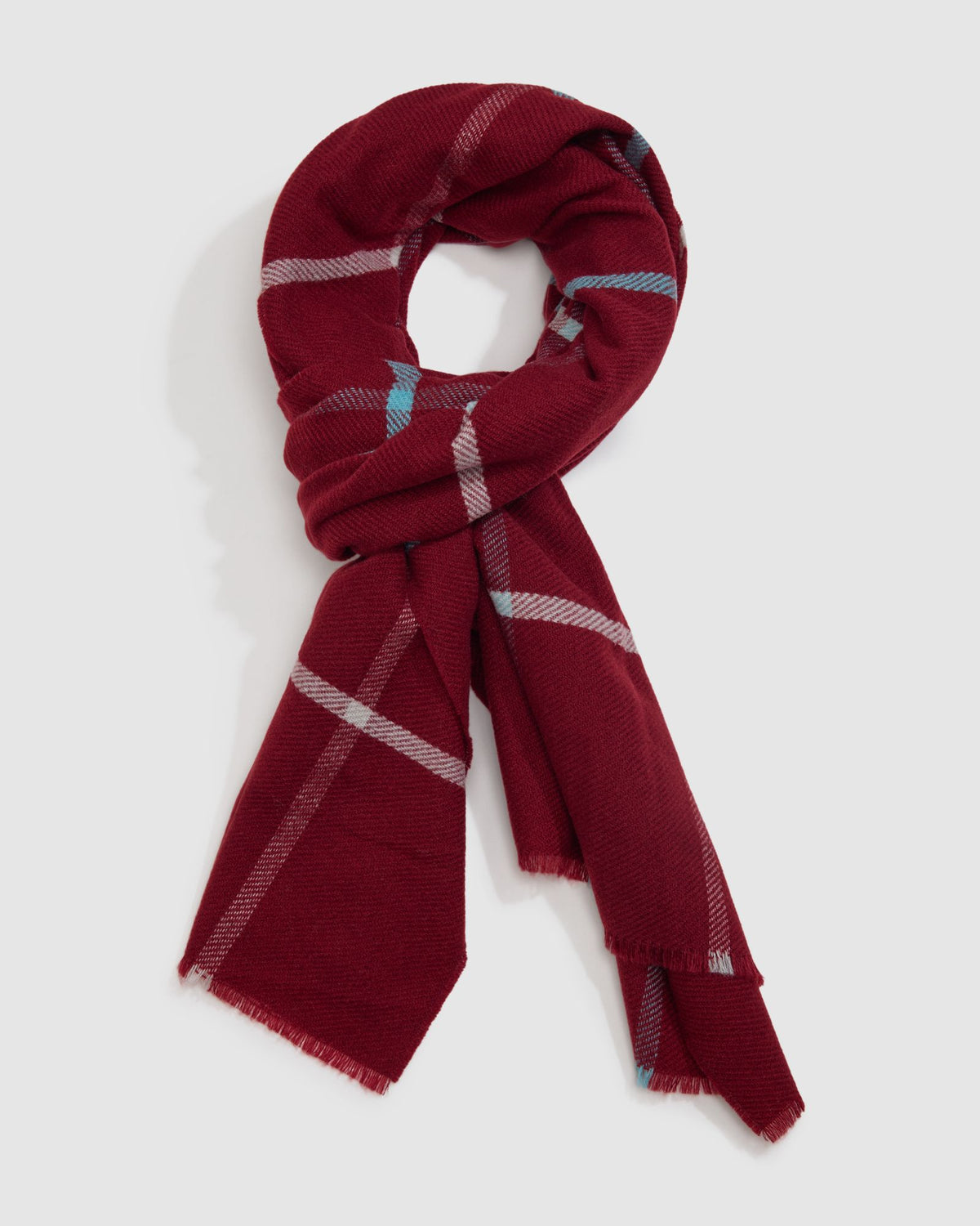 Noemi Check Scarf - Available ~ 1-2 weeks WOMENS ACCESSORIES