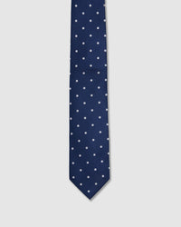 Wesley Geo Spot 7Cm Tie MENS ACCESSORIES