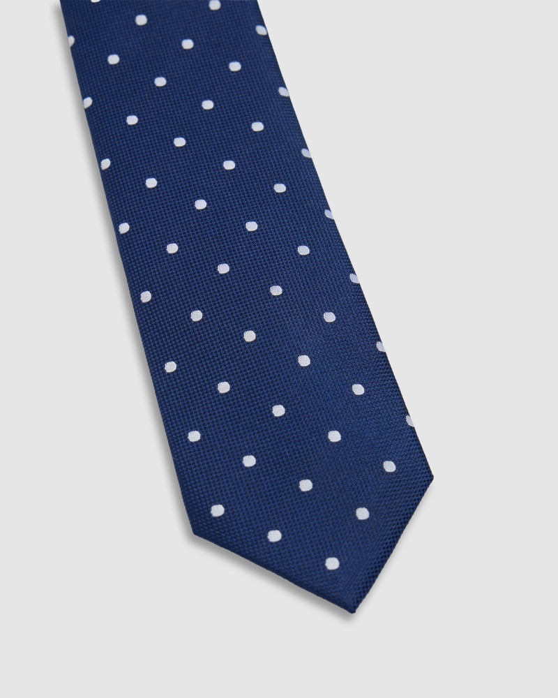 Wesley Geo Spot 7Cm Tie MENS ACCESSORIES