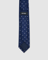 Wesley Geo Spot 7Cm Tie MENS ACCESSORIES