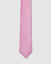 Mitchell Spot Weave 7Cm Tie MENS ACCESSORIES