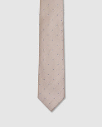 Mitchell Spot Weave 7Cm Tie MENS ACCESSORIES