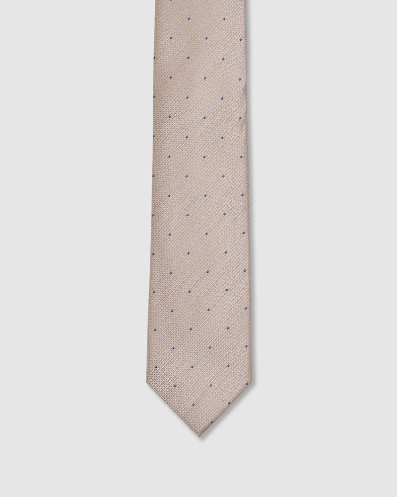 Mitchell Spot Weave 7Cm Tie MENS ACCESSORIES