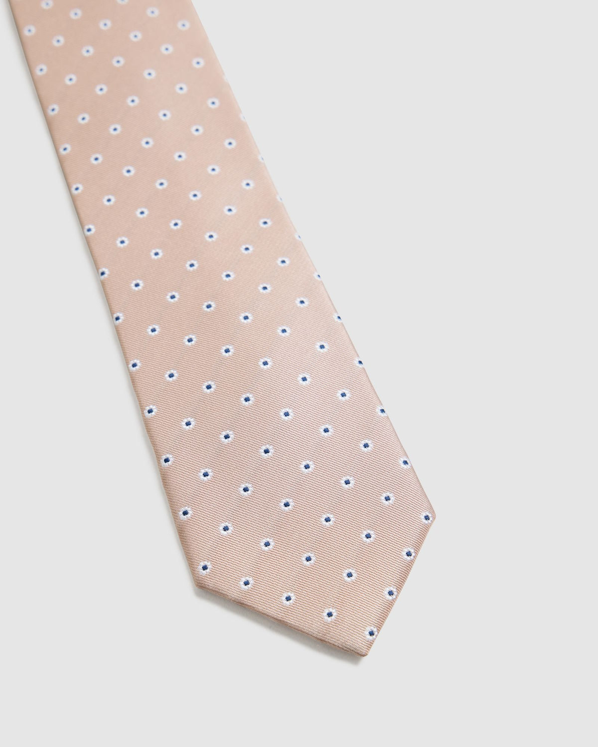 Milton Spot 7Cm Floral Tie MENS ACCESSORIES