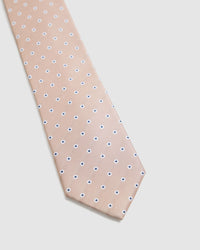 Milton Spot 7Cm Floral Tie MENS ACCESSORIES
