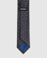 Roman Spot 7Cm Silk Tie MENS ACCESSORIES