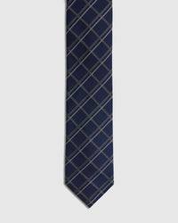 Malcolm Check 7Cm Silk Tie MENS ACCESSORIES