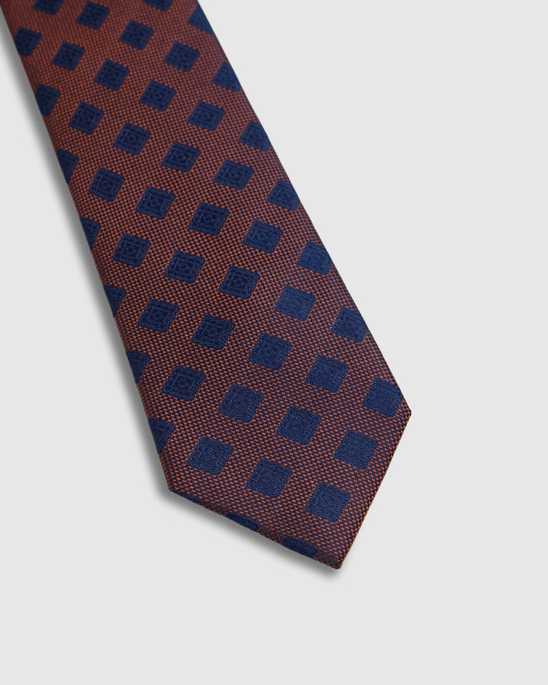 Thiago Squares 7Cm Silk Tie MENS ACCESSORIES