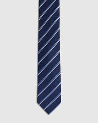 Walker Stripe 7Cm Silk Tie MENS ACCESSORIES