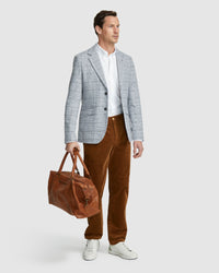 New Foster Leather Overnight Bag