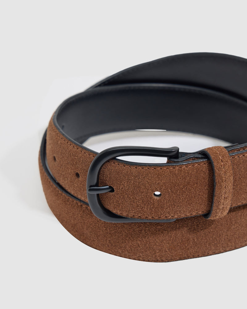 Bernard Urban Suede Belt - Available ~ 1-2 weeks MENS ACCESSORIES