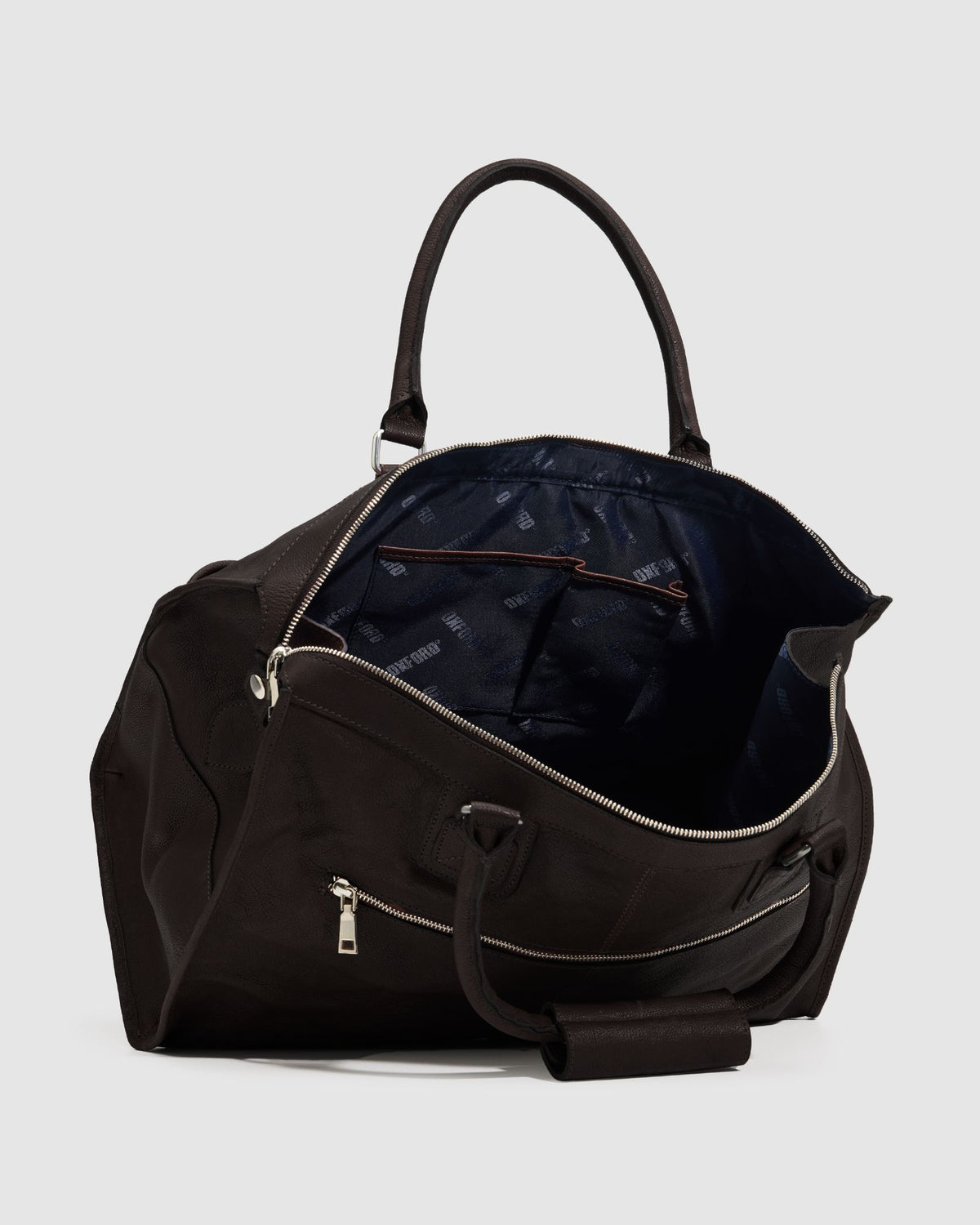 Magnus Leather Overnighter Bag MENS ACCESSORIES