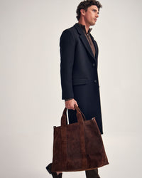 Miles Suede Unisex Tote Bag