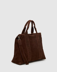 Miles Suede Unisex Tote Bag MENS ACCESSORIES