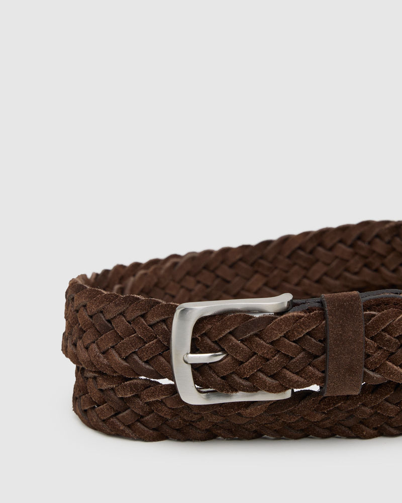 Weston Mens Plaited Belt MENS ACCESSORIES