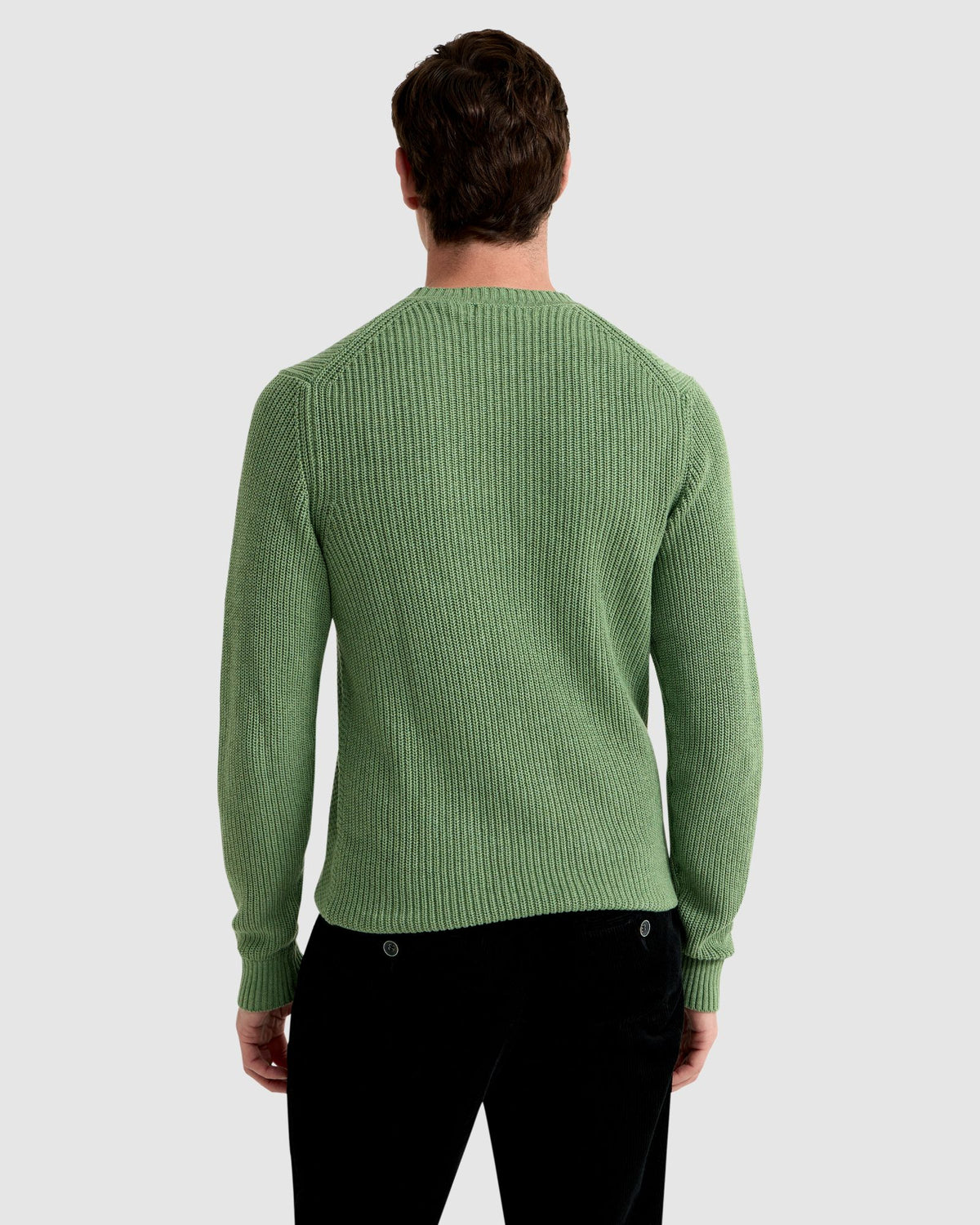 BRUNO COTTON CREW NECK PULLOVER MENS KNITWEAR
