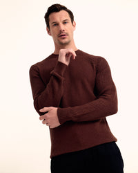 BRUNO COTTON CREW NECK PULLOVER MENS KNITWEAR
