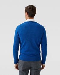 CREW NECK MERINO WOOL KNIT MENS KNITWEAR