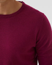 CREW NECK MERINO WOOL KNIT MENS KNITWEAR