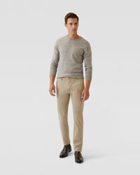 CREW NECK MERINO WOOL KNIT MENS KNITWEAR