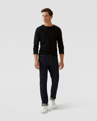 CREW NECK MERINO WOOL KNIT MENS KNITWEAR