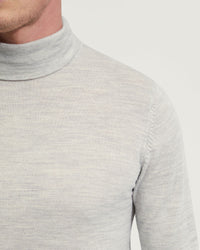 AARON TURTLE NECK MERINO WOOL KNIT MENS KNITWEAR