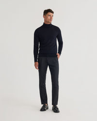 Turtle Neck Merino Wool Pullover MENS KNITWEAR