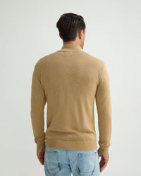 Robert Zip Neck Knit Pullover - Available ~ 1-2 weeks MENS KNITWEAR