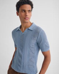 Arnie Knitted Polo MENS KNITWEAR