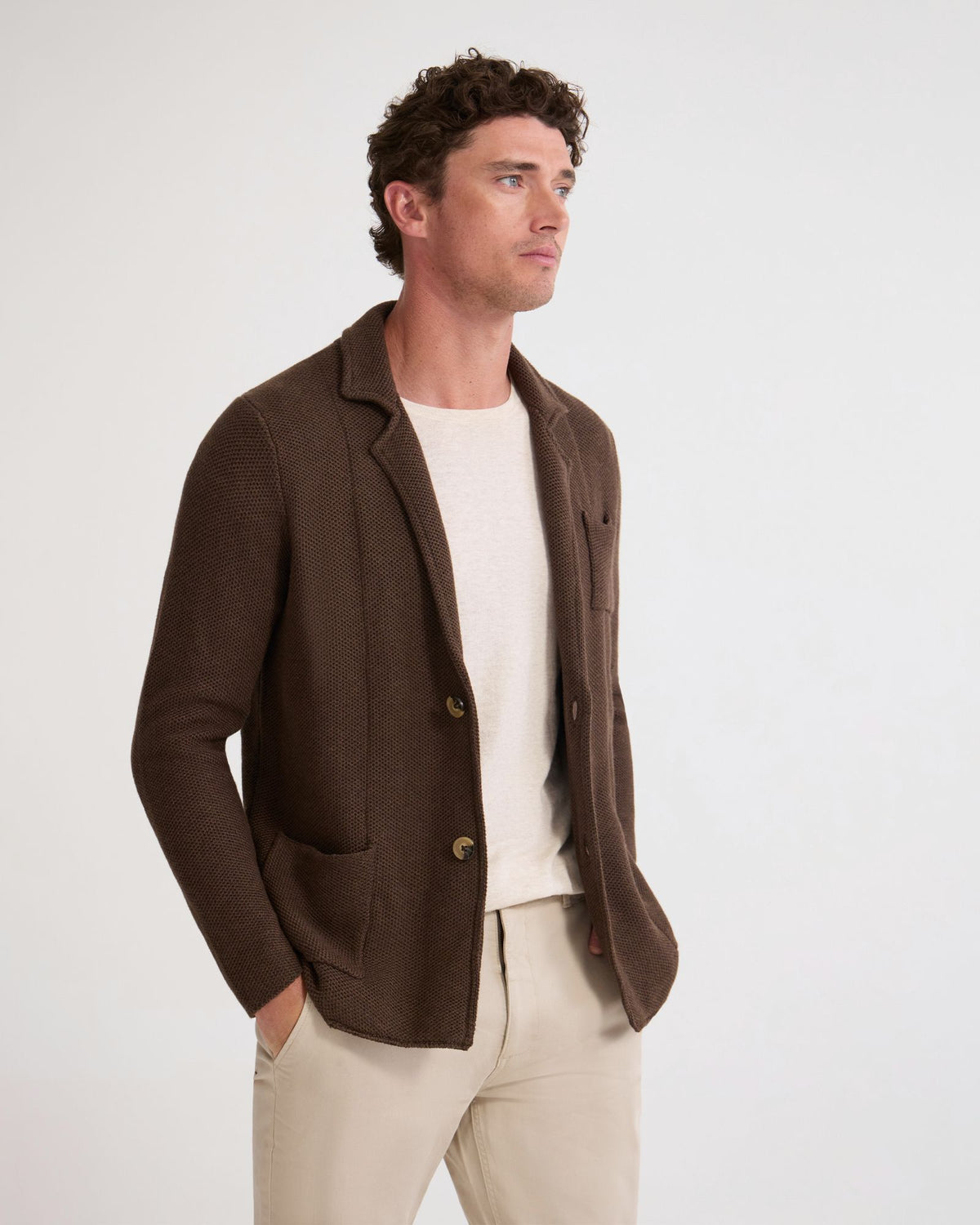 Fernando Cotton Boxy Cardigan