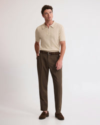 Remy Zip Neck Polo MENS KNITWEAR