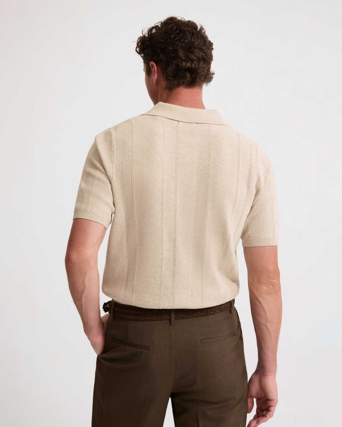 Remy Zip Neck Polo MENS KNITWEAR