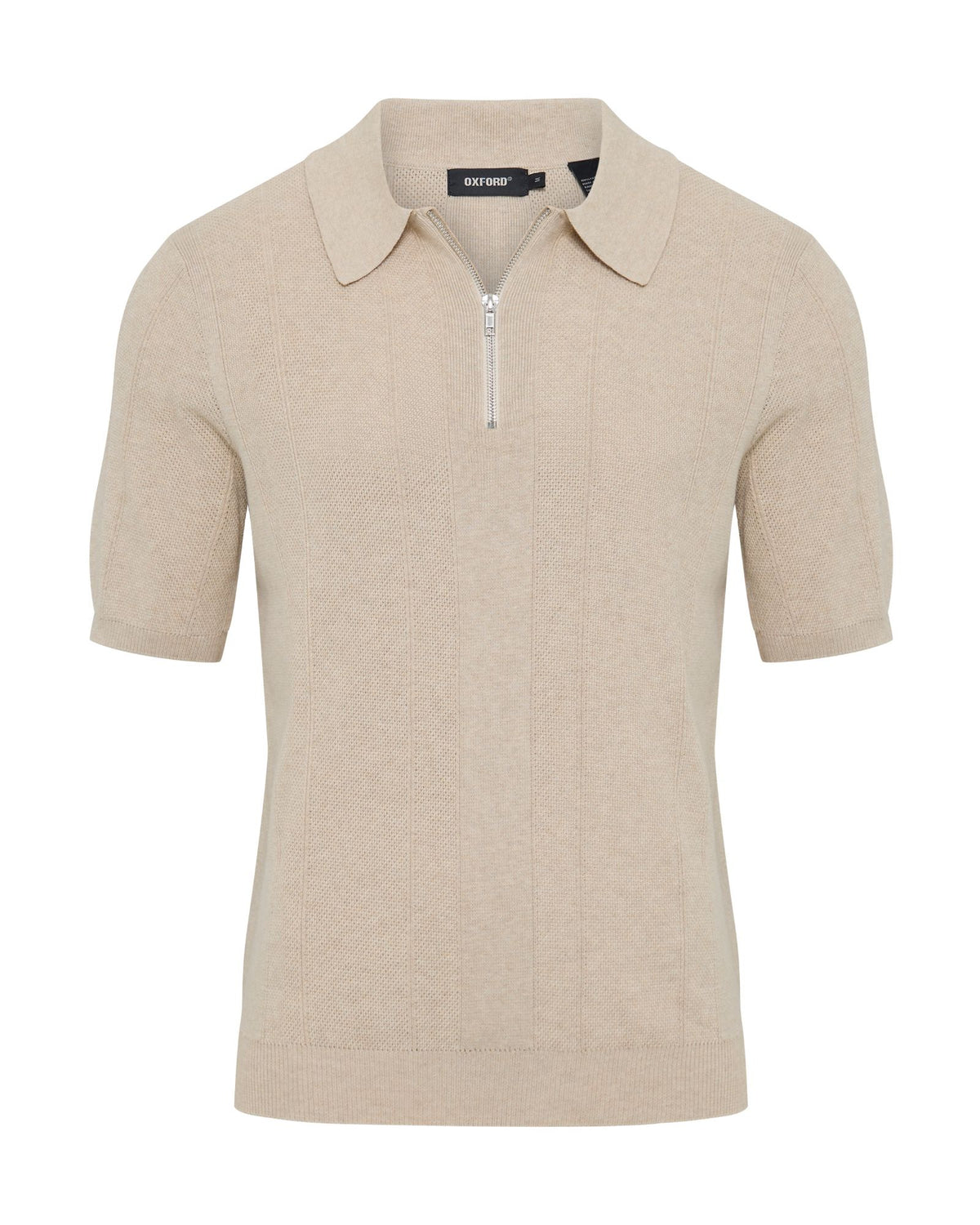 Remy Zip Neck Polo MENS KNITWEAR