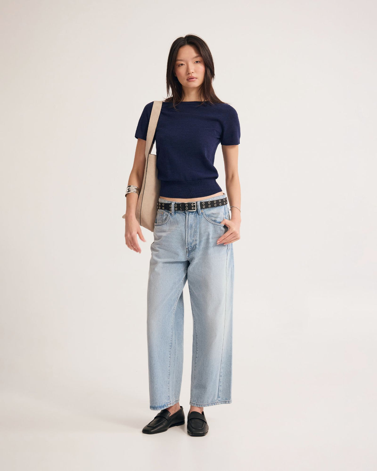 Grace Short Sleeve Merino Knit WOMENS KNITWEAR