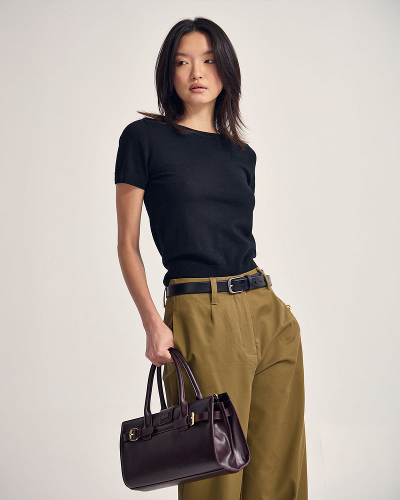 Grace Short Sleeve Merino Knit WOMENS KNITWEAR