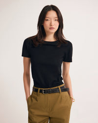 Grace Short Sleeve Merino Knit WOMENS KNITWEAR