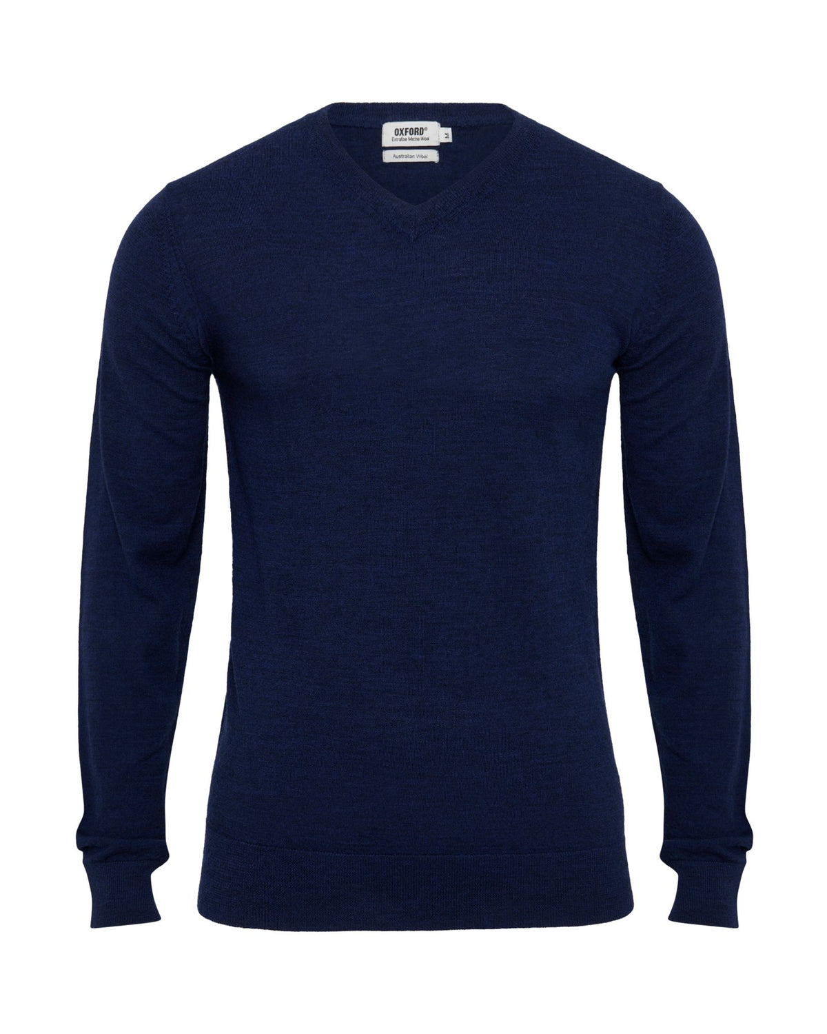 Basic V-Neck Pure Wool Pullover MENS KNITWEAR