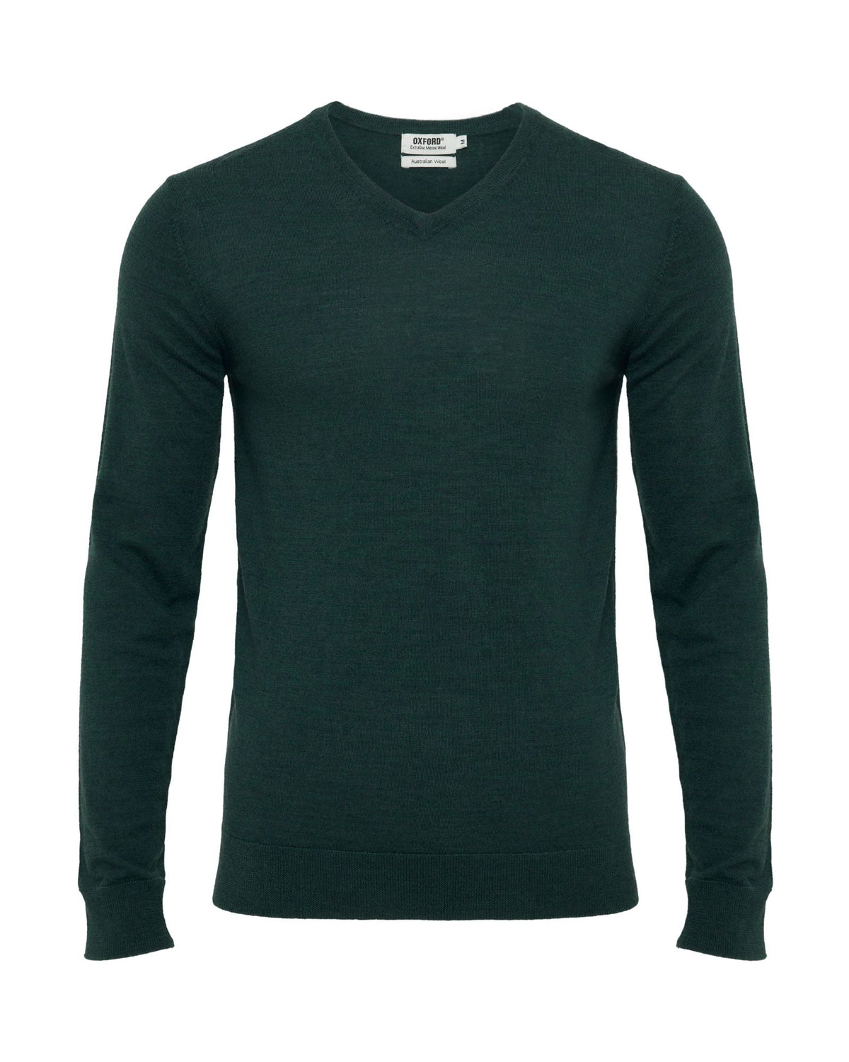 Basic V-Neck Pure Wool Pullover MENS KNITWEAR