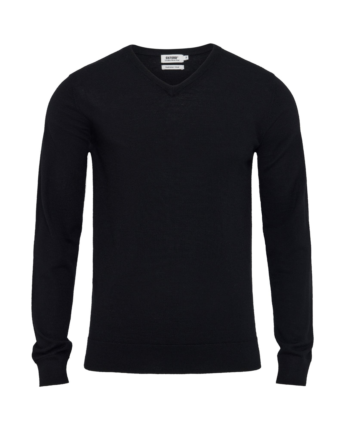 Basic V-Neck Pure Wool Pullover MENS KNITWEAR