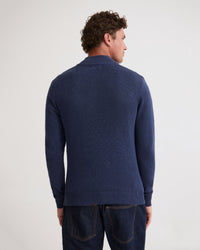 Robert Zip Neck Knit Pullover